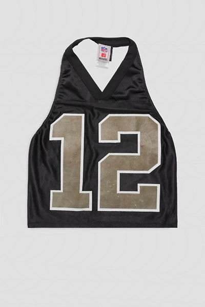 Frankie Collective Rework New Orleans Saints Football Halter Top