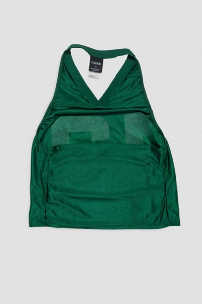 Frankie Collective Rework Green Bay Packers Football Halter Top