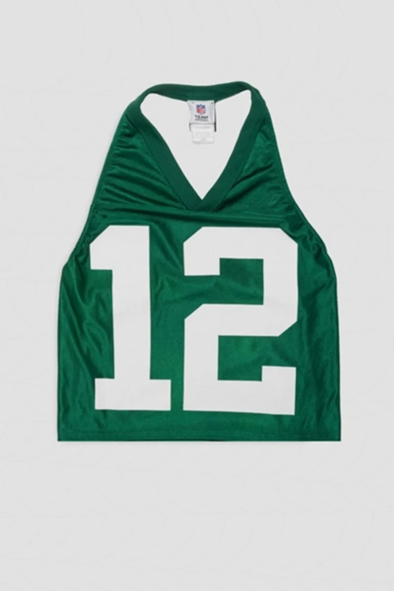 Frankie Collective Rework Green Bay Packers Football Halter Top