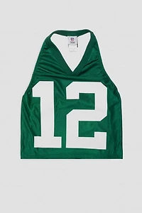 Frankie Collective Rework Green Bay Packers Football Halter Top