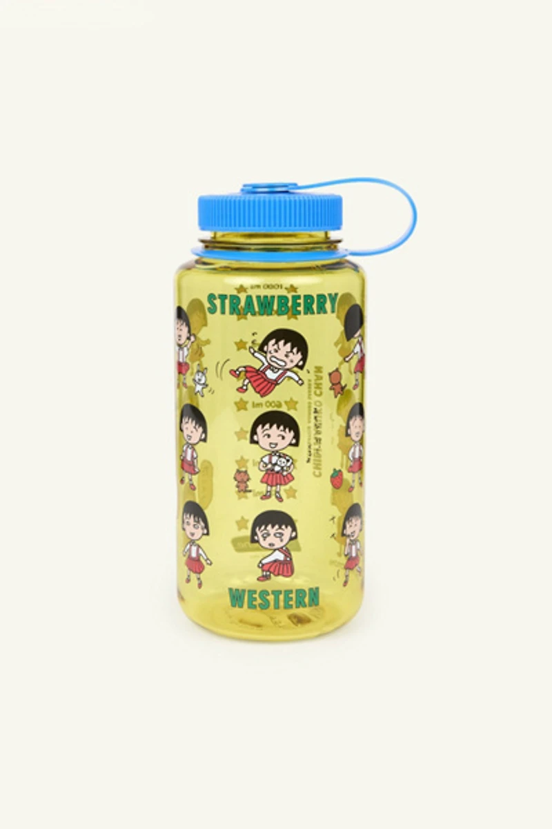 Strawberry Western Chibi Maruko Chan Tanoshii Nalgene Bottle (32oz)