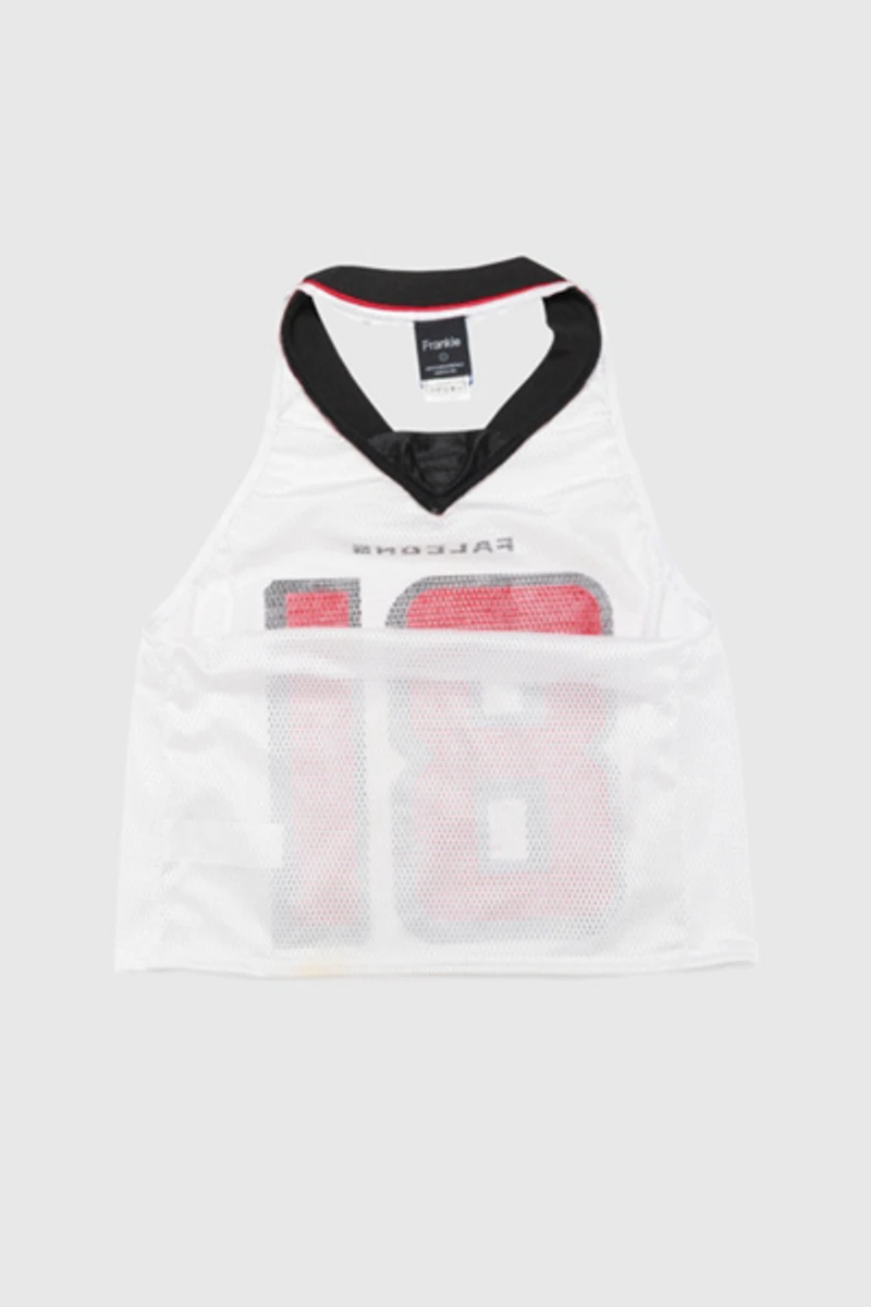 Frankie Collective Rework Atlanta Falcons Football Halter Top