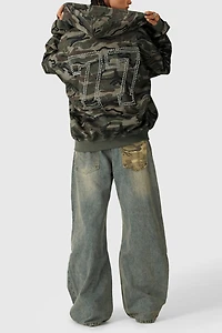 Aelfric Eden Camo Zip Up Hoodie