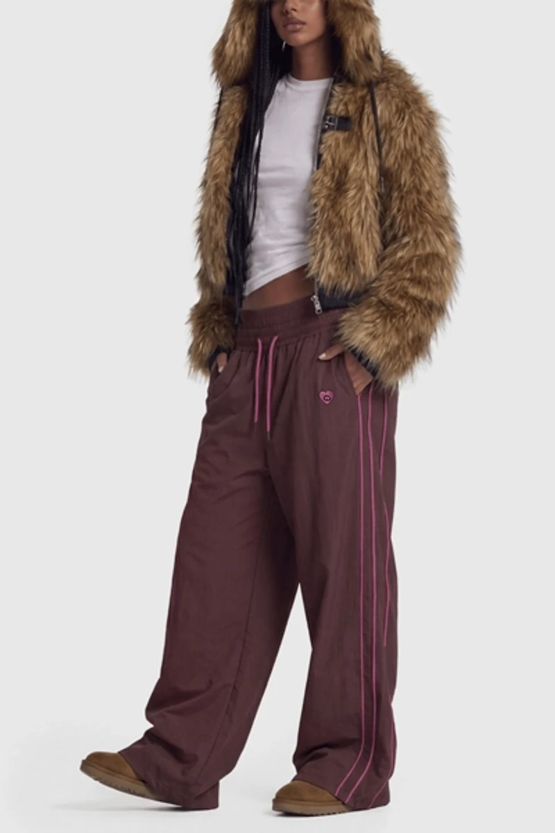 Aelfric Eden Double Waist Baggy Barrel Trackpants