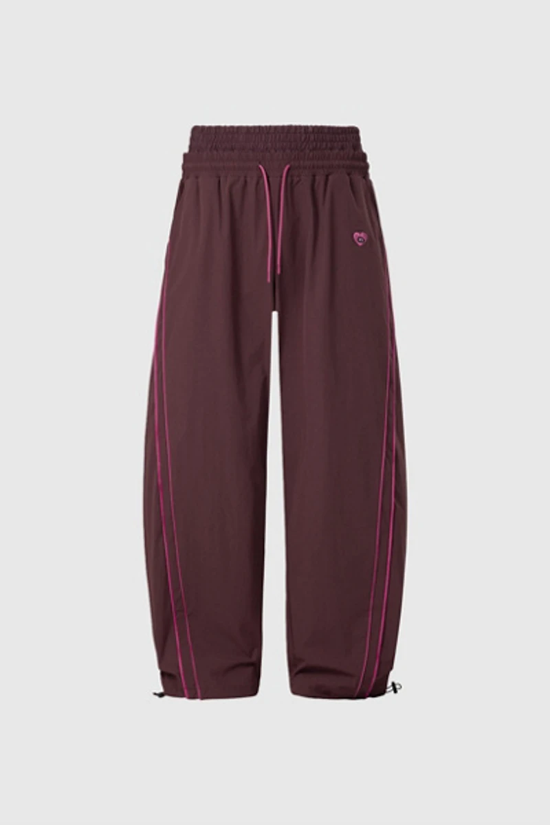 Aelfric Eden Double Waist Baggy Barrel Trackpants