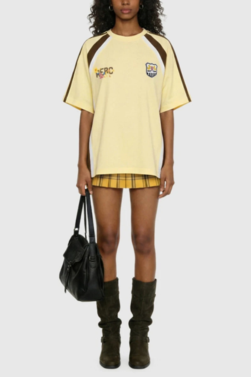 Aelfric Eden Contrast Panel Tee