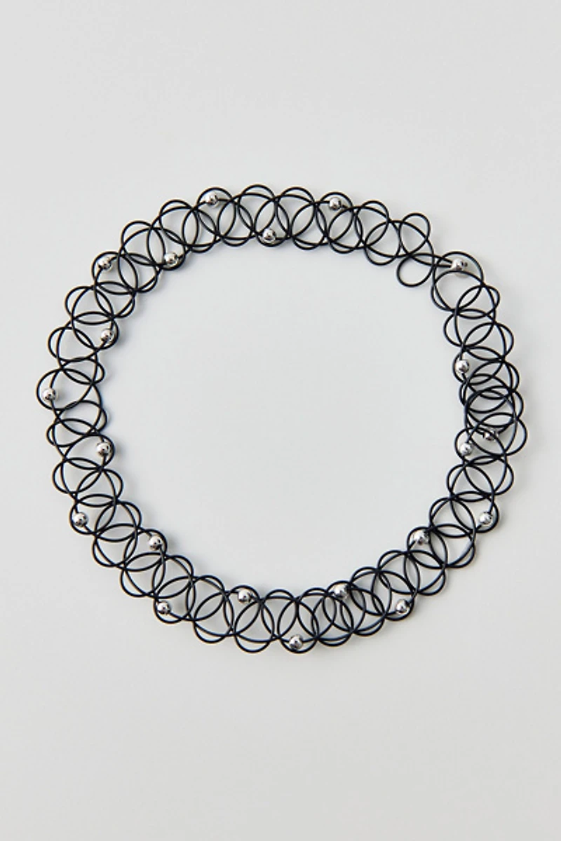 Stretchy Tattoo Choker Necklace