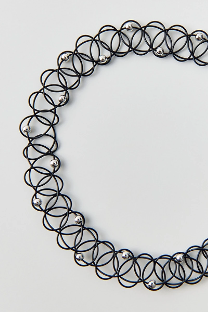 Stretchy Tattoo Choker Necklace
