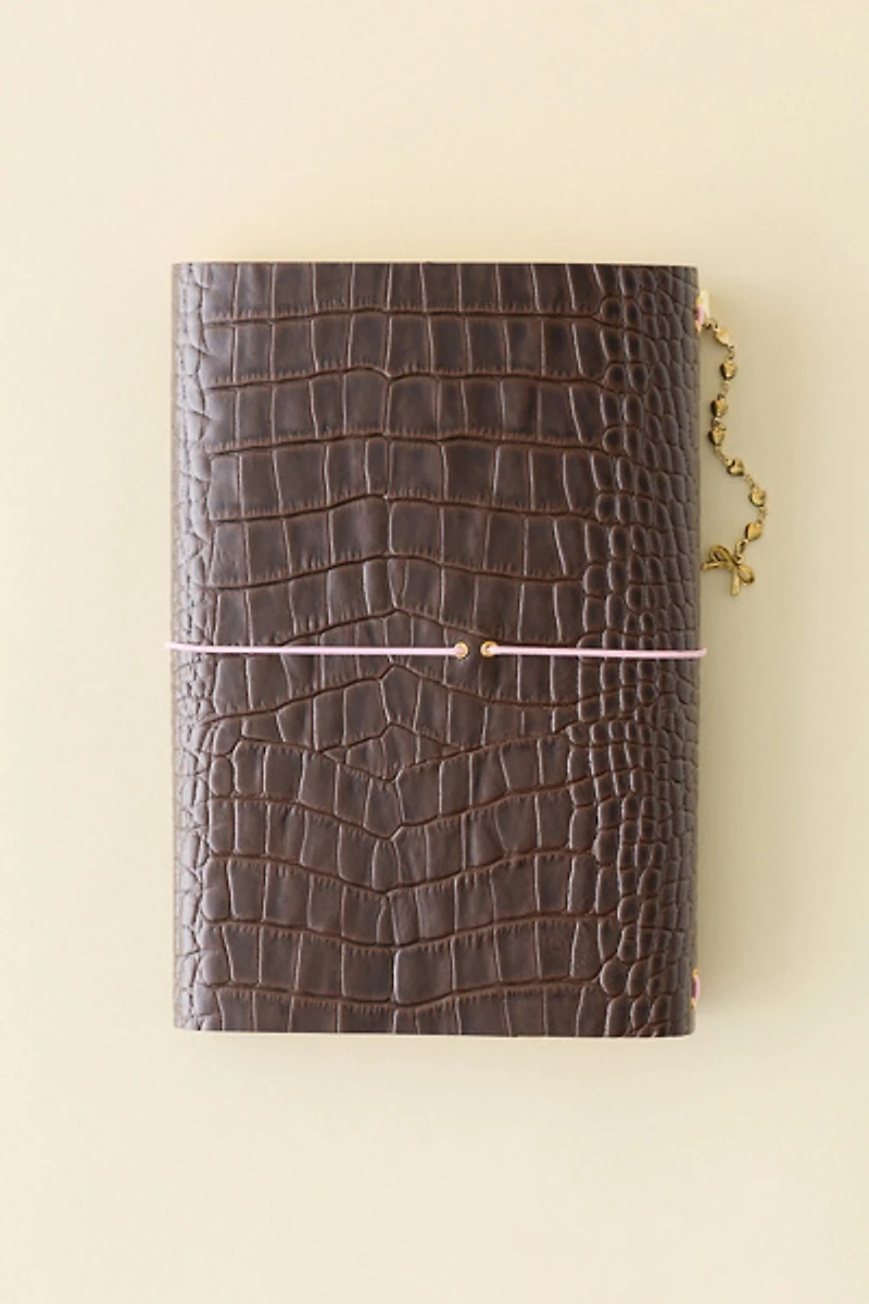 Charmed LA A5 Leather Wrap Journal