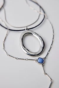 Ollie Corded Layering Necklaces Set