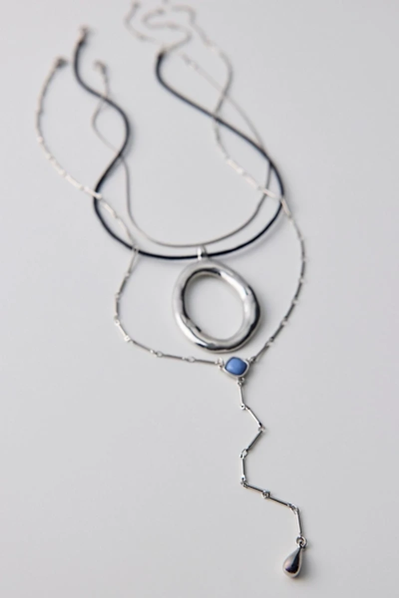 Ollie Corded Layering Necklaces Set