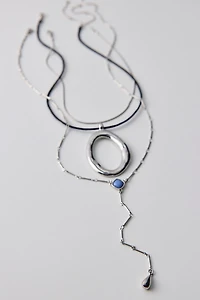 Ollie Corded Layering Necklaces Set