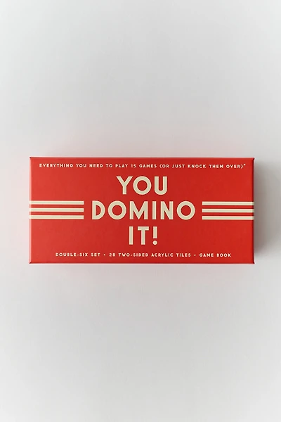 You Domino It! Domino Game Set