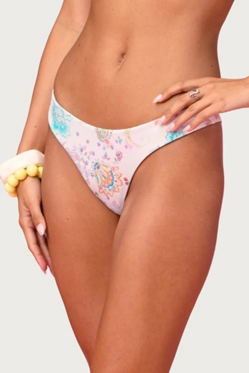 Edikted Barbie™ Paisley Bikini Bottom