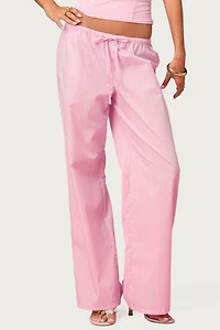 Edikted Barbie™ Icon Striped Pants