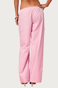 Edikted Barbie™ Icon Striped Pants