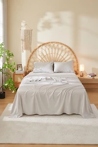 DOZ Long Staple Cotton Sateen Sheet Set