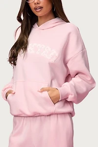 Edikted Hearts Barbie™ Oversized Hoodie