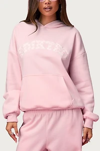 Edikted Hearts Barbie™ Oversized Hoodie