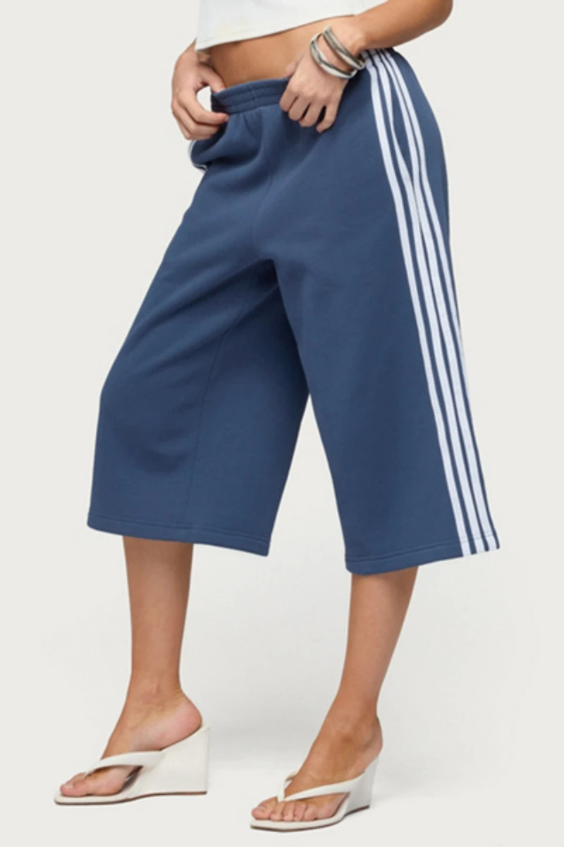 Edikted Uma Stripey Bermuda Shorts