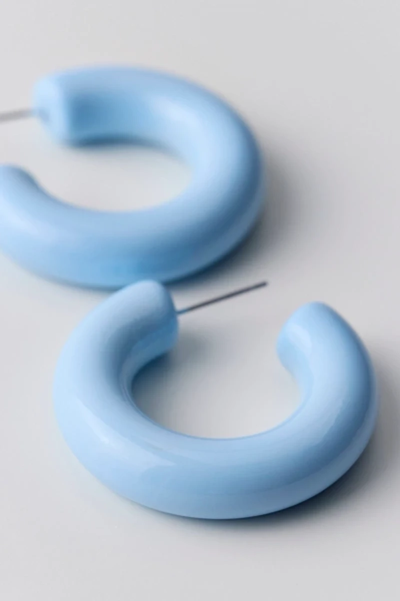 Jill Icon Chunky Hoop Earrings