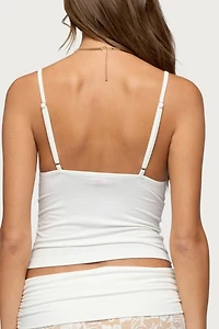 Edikted Izadora Lacey Tank Top