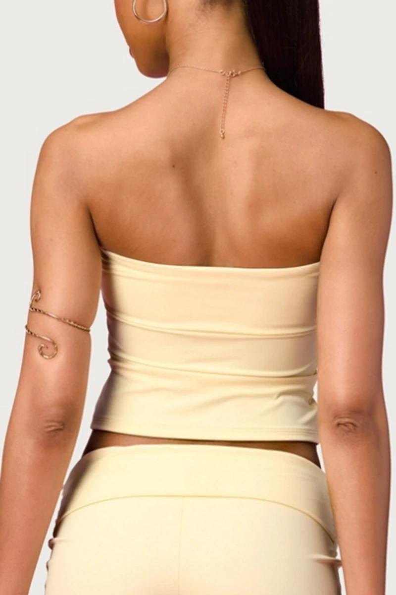 Edikted Chic Barbie™ Sequin Tube Top