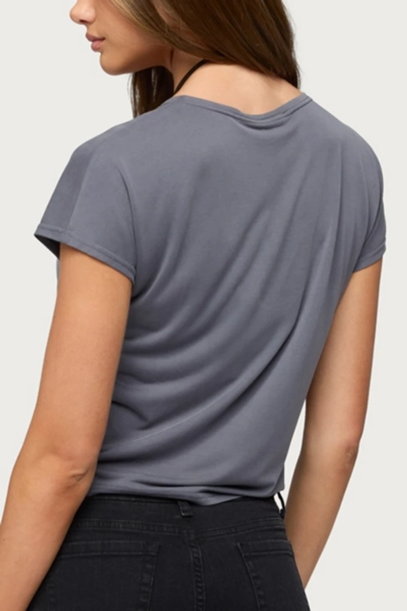 Edikted Marisse Tie Front Top