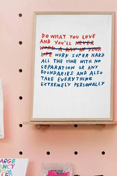 Third Drawer Down x Adam JK Do What You Love Tea Towel