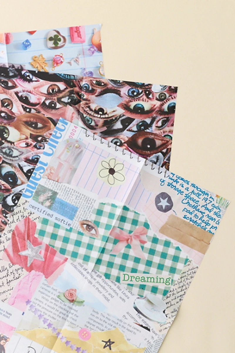 PIPSTICKS X Haricot Vert Dreamy Wrapping Paper Book