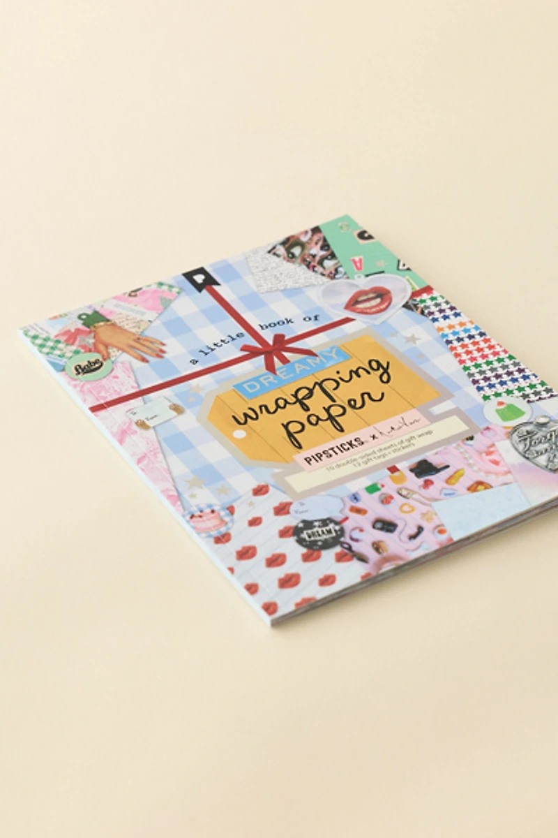 PIPSTICKS X Haricot Vert Dreamy Wrapping Paper Book