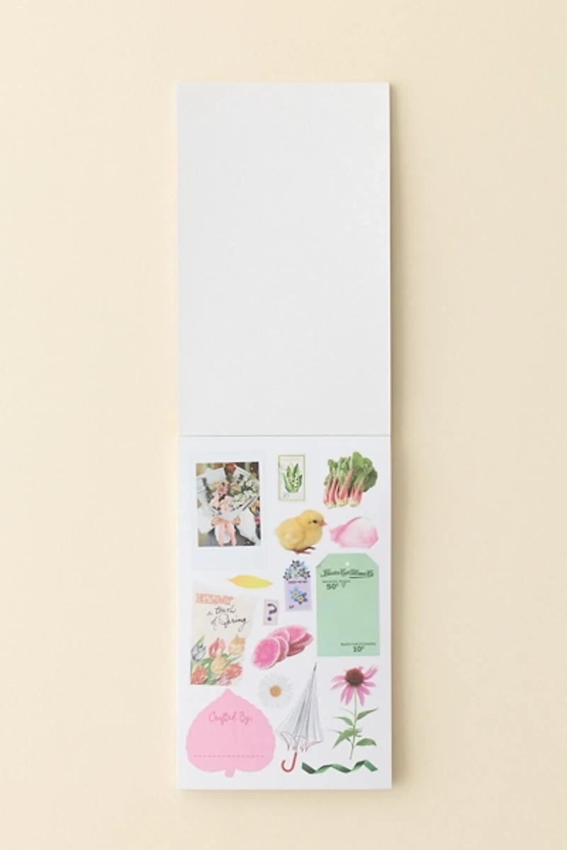 PIPSTICKS X Haricot Vert In The Garden Junk Journal Sticker Book