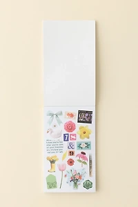 PIPSTICKS X Haricot Vert In The Garden Junk Journal Sticker Book