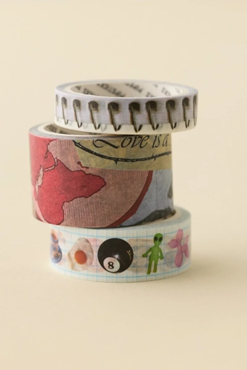 PIPSTICKS X Haricot Vert Washi Tape Set