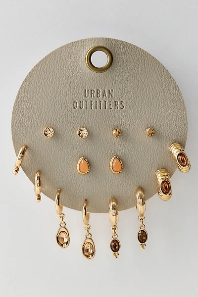 Tiger's Eye Multi Earrings Set