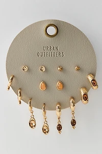 Tiger's Eye Multi Earrings Set