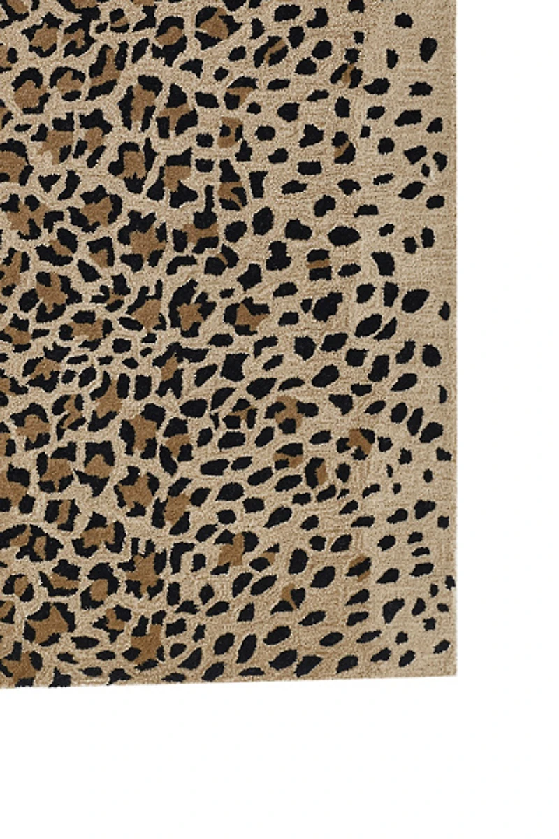 Ramona Leopard Wool Tufted Rug