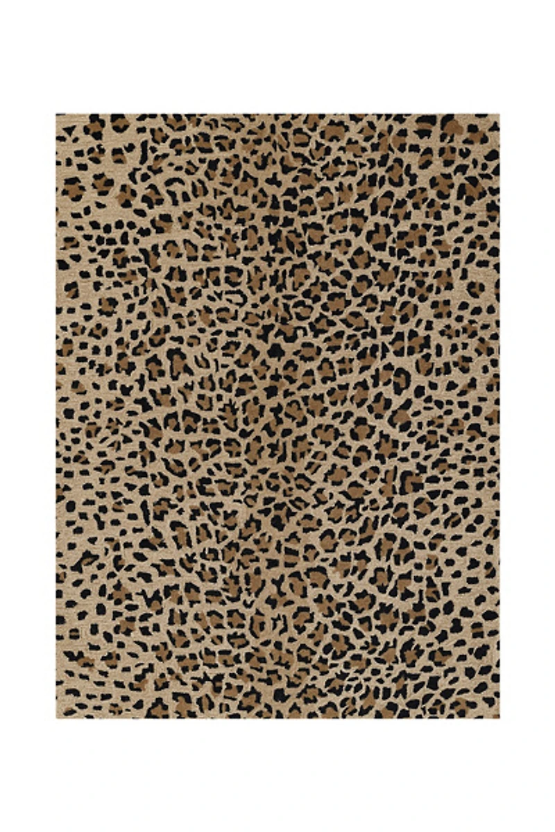 Ramona Leopard Wool Tufted Rug