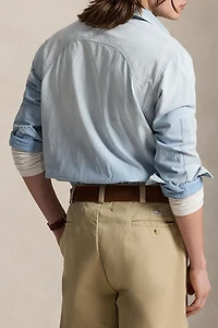 Polo Ralph Lauren Classic Fit Chambray Long Sleeve Shirt