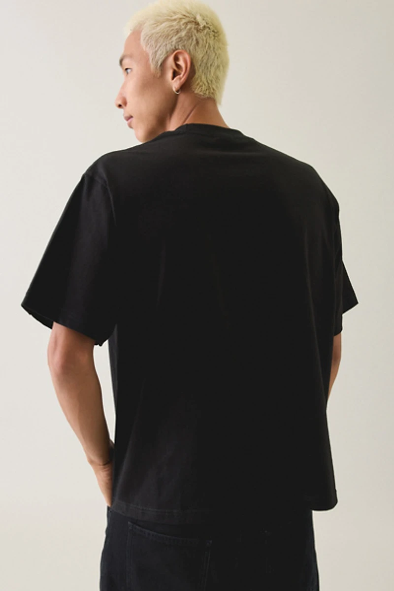 Shaka Wear 7.5oz Heavyweight Cropped Tee