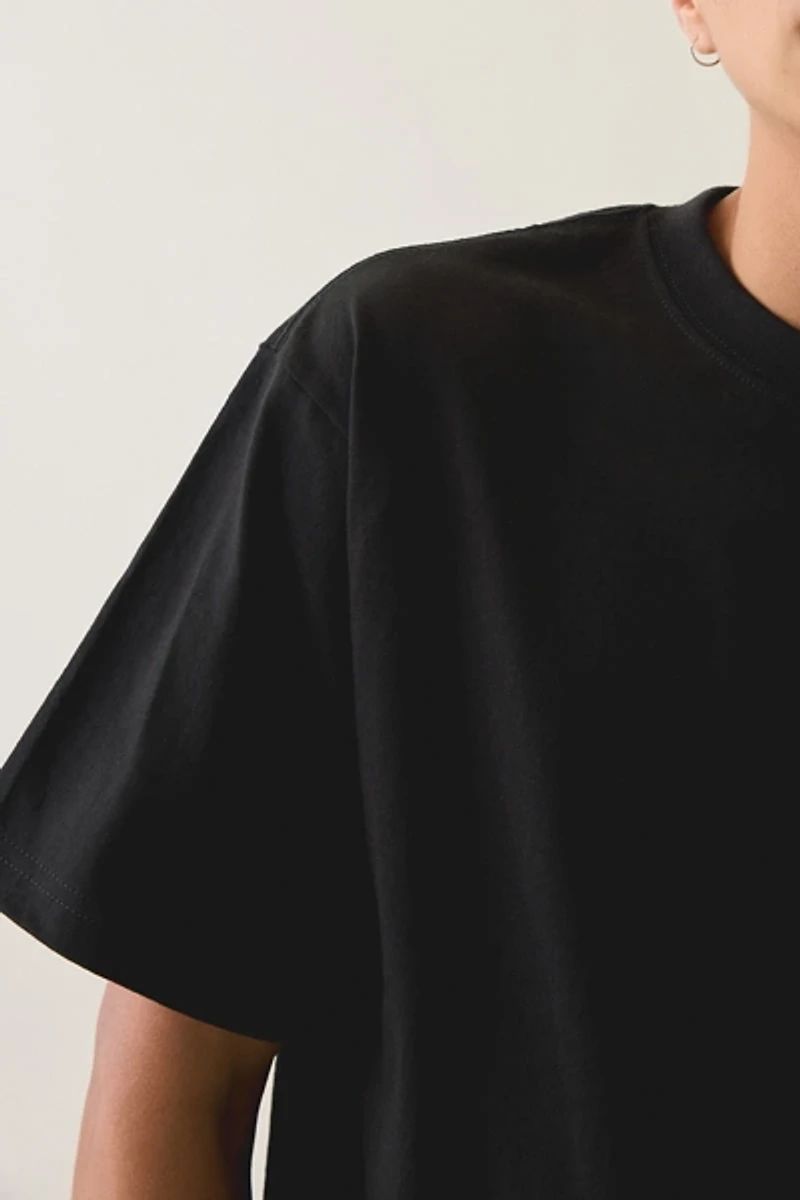 Shaka Wear 7.5oz Heavyweight Cropped Tee
