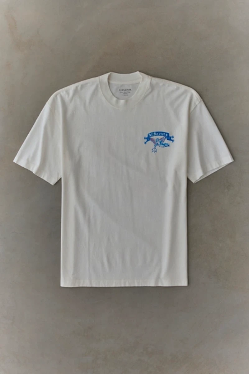 AllSaints Cray Graphic Oversized Fit Tee