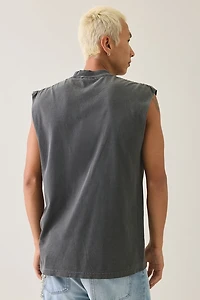 Shaka Wear 7.5oz Heavyweight Garment Dyed Muscle Tank Top