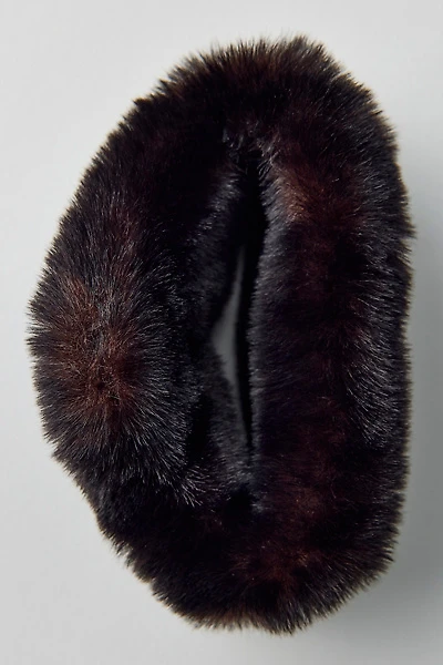 Cozy Puff Faux Fur Claw Clip