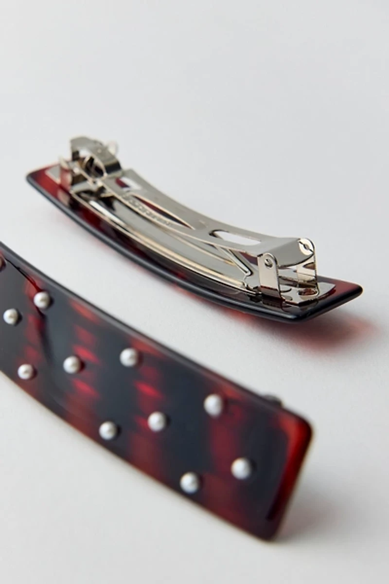 Embellished Hair Clips Set