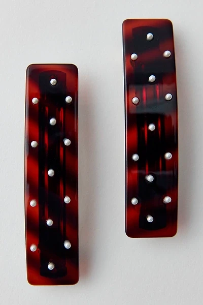 Embellished Hair Clips Set