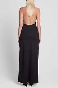 LEAU Palermo Plunge Drape Maxi Dress