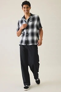 AllSaints Fade Out Check Short Sleeve Shirt
