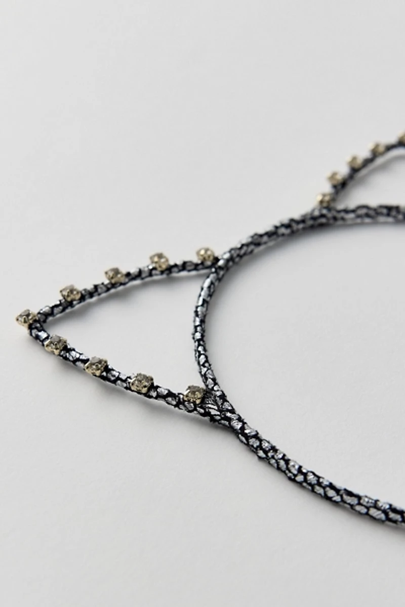 Beaded Cat Ears Headband