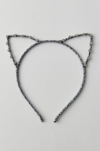 Beaded Cat Ears Headband